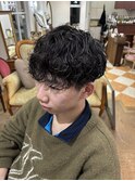 メンズパーマ/プードルパーマ