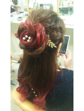 ヘアースペース 練馬店(hair space COCO) お花アレンジ