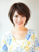 《AFLOATディル裕二朗》大人、ミセスのボリュームショートヘア
