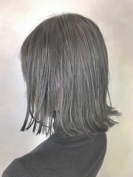 アルバム 新宿(ALBUM SHINJUKU) 切りっぱなしボブアッシュボブ_ba117681