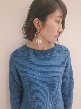 マッシュ チャヤマチ(MASHU chayamachi) 耳掛けでオシャレ！アラモードカラー☆