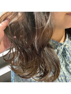ヘアアンドメイク シークネクスト(HAIR&MAKE SeeK NEXT) 【NEXT×門井】ルーズランダムパーマ×シアーグレージュ