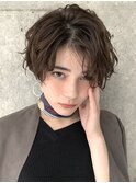 ハンサムショート×コスメパーマ