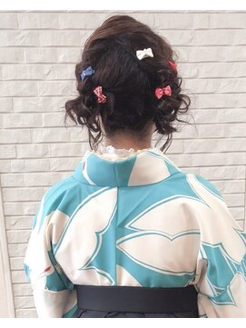 ザブックハンドサロン(The book hand salon) 袴のヘアアレンジ