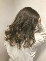 アジールヘア 東上野店(agir hair)&nbsp;透明感抜群！イルミナカラーでオリーブベージュ【上野/東上野】