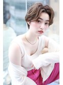 ベージュハンサムショート【Cirrus by Cloud zero】