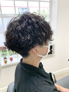 エルイズム(L-ISM) マッシュ×無造作スパイラルパーマ