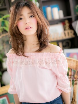 カバーヘア イヴ 戸頭店(COVER HAIR EVE) アップパングうる艶髪小顔ハイライトカラーh戸頭20代30代40代