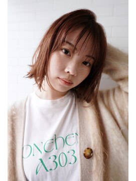 サングース(Sungoose) sungooseミニウルフテラコッタデジタルパーマくすみブルー