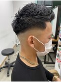 【cuzKLUB】バーバースタイル ジェット×フェードカット［池袋］