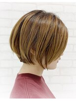 ビス ヘア アンド ビューティー 西新井店(Vis Hair＆Beauty) ヘルシースタイル/小顔ショート/ココアブラウン/韓国/小顔