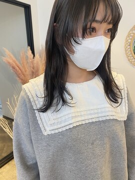 ポート バイ プライマル(port by primal) イメチェンヘアスタイル/ダークアッシュ/束感