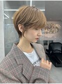 10代20代30代ショートボブ髪質改善丸みショート似合わせカット