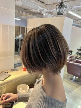 アフィナー 上大岡(Afinar) ボブバレイヤージュ hajime