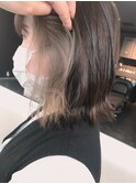シルキーベージュ イヤリングカラー