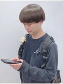 【松戸 岩口】ブラウンナチュラルカラーマッシュショート