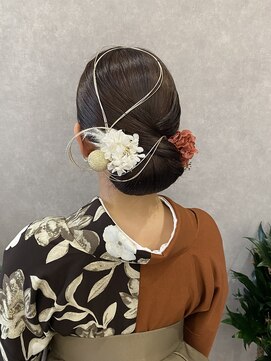 ラナヘアー(lana hair) セット×卒業式