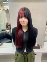 ディア(.eer)&nbsp;【.eer/ディア】ワインレッドとブラック/ツートーンカラー