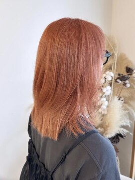 レオン(Re:ON) オレンジヘア(ブリーチあり)