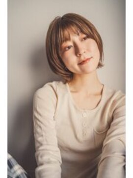 プランタン(hair garden PRINTEMPS byflammeum) 暖色系カラーのマッシュウルフ【海老名】