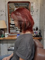 ワンダーヘアーグルーミング(WANDER Hair grooming)&nbsp;チェリーレッドデザインカラー