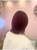 切りっぱなし♪ミディアムボブ
