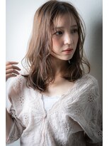 モッズヘア 越谷(mod's hair) グレーベージュレイヤーカットヘルシースタイルv越谷20代30代