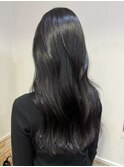 透明感抜群◎うる艶美髪ブラックカラー【カミケン黒岩店】