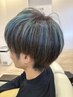 ブリーチオンカラー＋カット