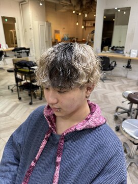 エル(EL by green) 《tomi》マッシュショート×ブロックカラー