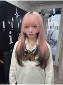 簡単スタイリング/小顔ヘア/伸ばしかけヘア/ヘアセット/