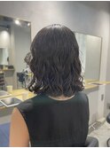 ミディアムウェーブパーマ♪