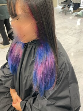 ウェーブス 大宮西口店(wave's) デザインカラー/杉田