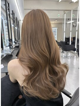 アルドーレヴェントホリエ(Ardore vento horie) ブリーチなしダブルカラーで作るハニーベージュ♪10代20代30代