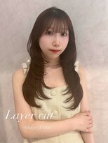 クム(kumu)&nbsp;韓国へア/レイヤー/顔周り/ボブ/透明感カラー