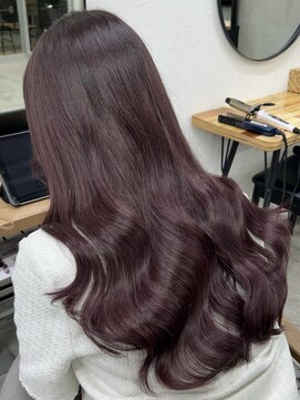 キラ 渋谷(KILLA) ツヤ髪スタイル/ミディアムレイヤー/ブルージュ/グレージュジュ