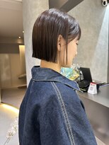 サンド 池袋 2nd(sand) ミニボブ/透明感カラー/朝楽