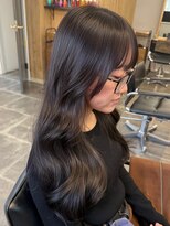 カノエ(canoe)&nbsp;ダークアッシュ顔周りレイヤー20代～50代【西新大濠荒戸】