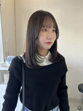 ミル(mir) ミディstyle ナチュラルlayer × chocolat brown