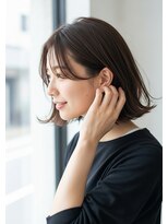 ライクバイコトナ 越谷(RIKE by kotona)&nbsp;ショートボブ髪型20代30代40代50代前髪あり前髪なし面長丸顔越谷