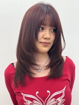 アニー 松戸(ANNI)&nbsp;着物ヘア/大人ガーリー/ダークアッシュ/似合わせカット/松戸駅