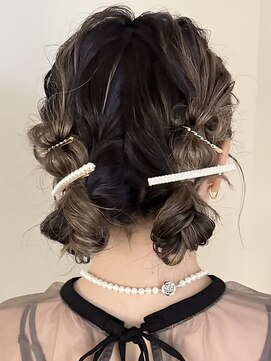 シキ(SIKI) 髪質改善パーマ透明感カラーダブルカラーブリーチ