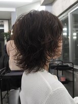ハート(HART)&nbsp;浦安/南行徳 ダークブルー ワンホンレイヤー ニュアンスウルフ