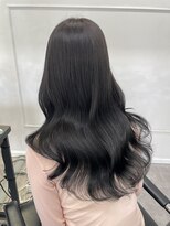 シーン(seen)&nbsp;【ダークグレージュ】ブルージュブルーブラック透明感カラー暗髪