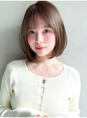 前髪ナチュラルカールうる艶髪デジタルパーマダークパープルF