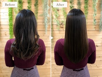 ヘアーサロン クオーレ(hair salon CUORE)の写真/仙台・勾当台公園2分◆パサつき・うねりを極上のツヤ髪へ!大人女性のための本格髪質改善・縮毛矯正