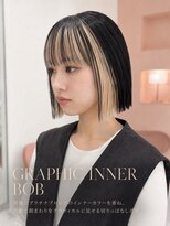 ヘア セラヴィ 城南(hair C'est La Vie)&nbsp;グラフィックインナーボブ