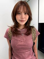 ラパンセヴェール(LA PENSEE VERT)&nbsp;ワンカラーで育てるベージュカラー×ハッシュカット
