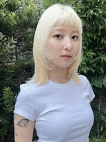 カミノア 銀座店(CAMINOIA)&nbsp;ステップカット 抜きっぱなしハイトーン