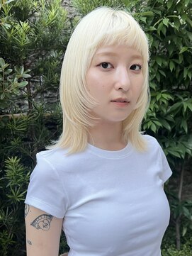 カミノア 銀座店(CAMINOIA) ステップカット 抜きっぱなしハイトーン
